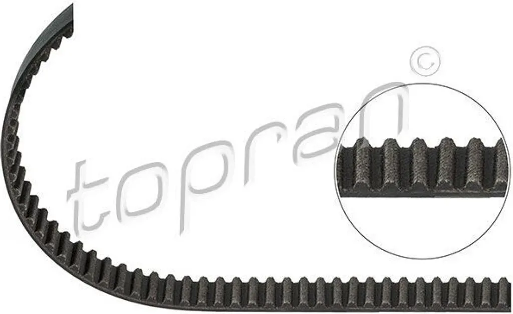 Courroie crantée TOPRAN 108 014 compatible avec OE 06B 109 119B pour A4