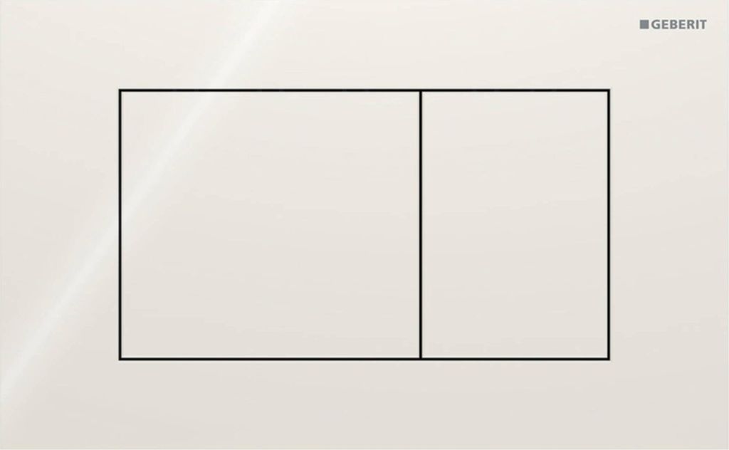 GEBERIT 115629JL1 Sigma 40 BetPl., für 2-Mengen-Spülung