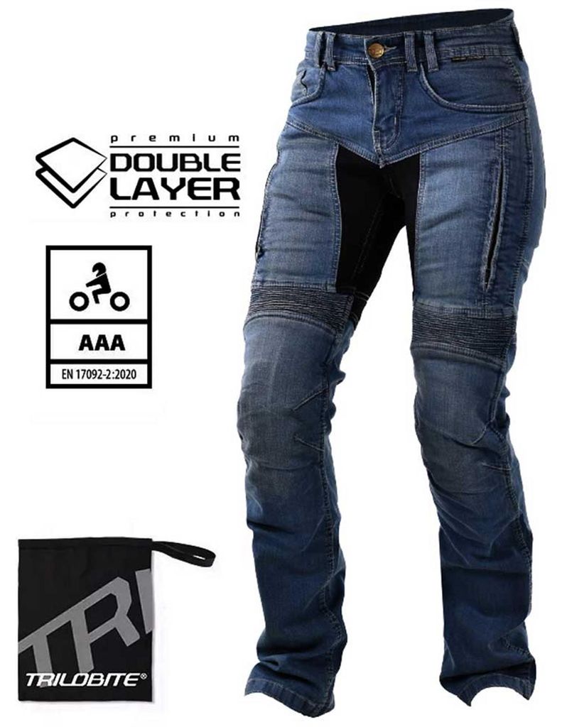 Trilobite Jeans Parado Doublelayer  AAA Damen blau, Regular Produktbild 