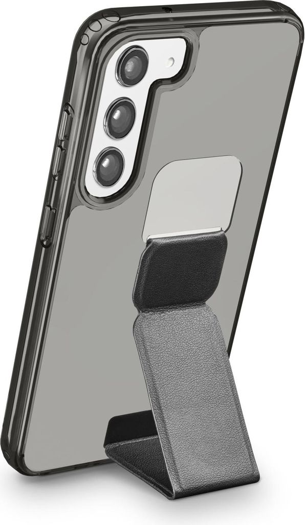 Cellularline Stand Case - Galaxy S23 Schutzhülle mit Ständerfunktion, Cover, Samsung, Galaxy S23, 15,5 cm (6.1"), Schwarz