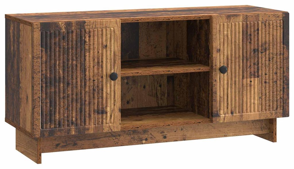 TV-Schränk 102 x 34,5 x 50 cm Altholz Holzwerkstoff