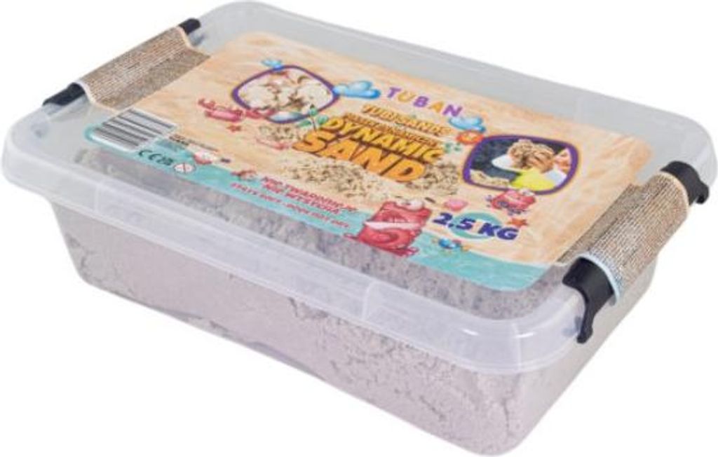 TUBAN sabbia dinamica naturale scatola da 2,5 kg TU3988 Immagine del prodotto 