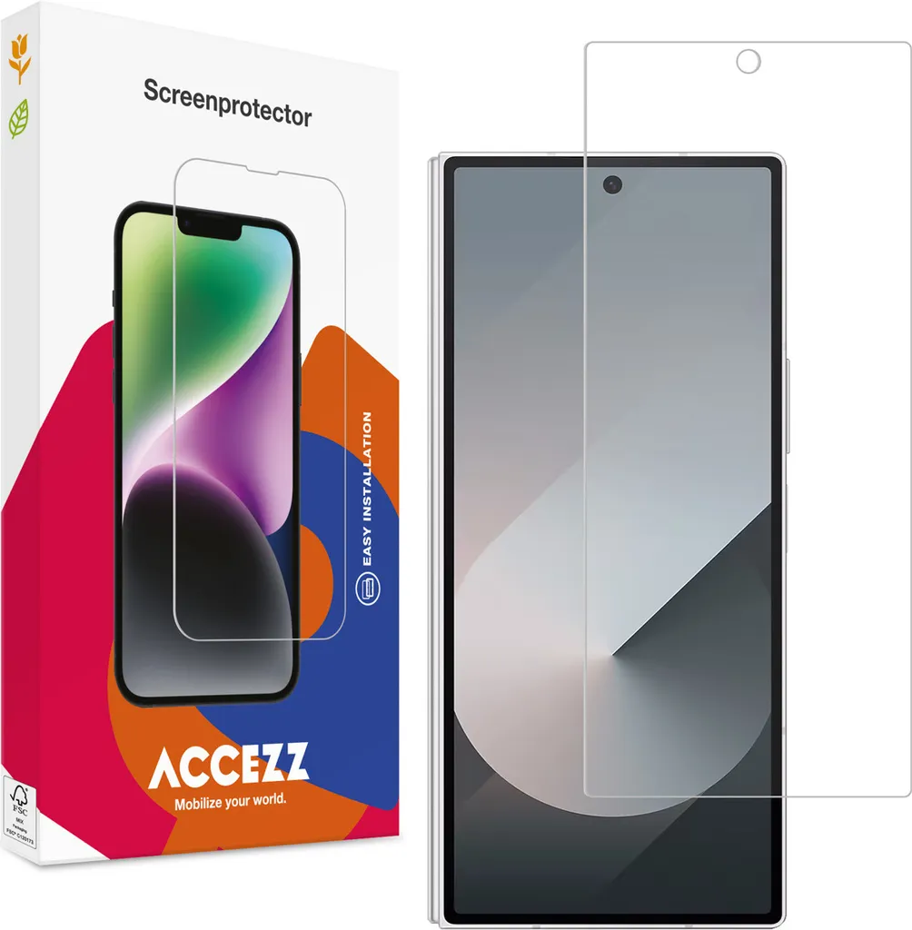 Pellicola Vetro Samsung Z Fold 7 Accezz - Trasparenza e Durezza 9H