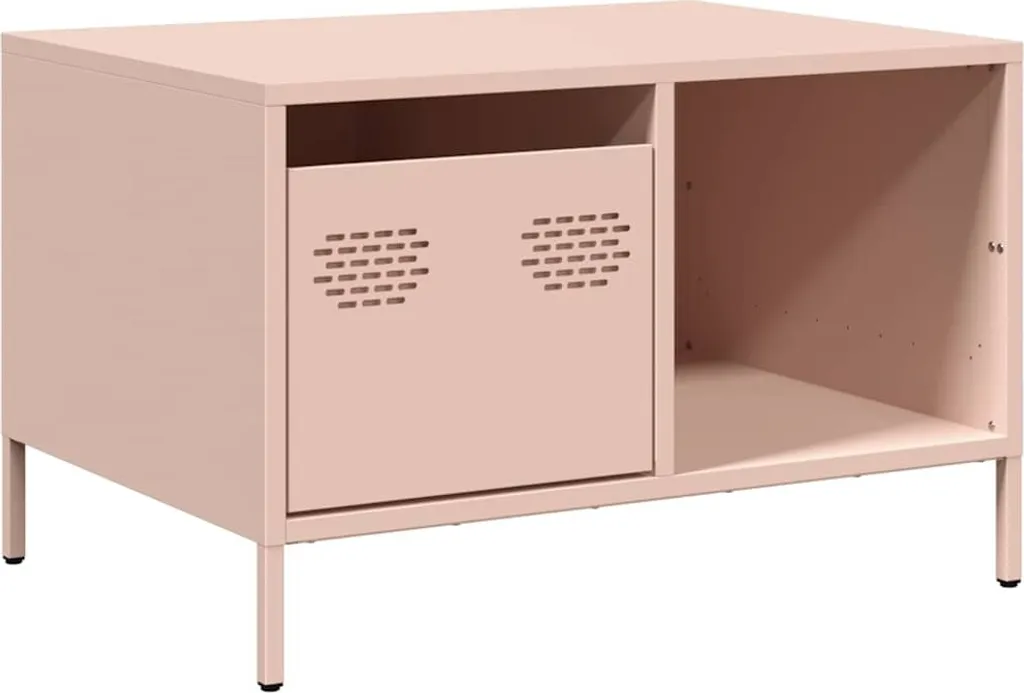 Table basse rose pour petit salon - Optimisez votre espace avec style