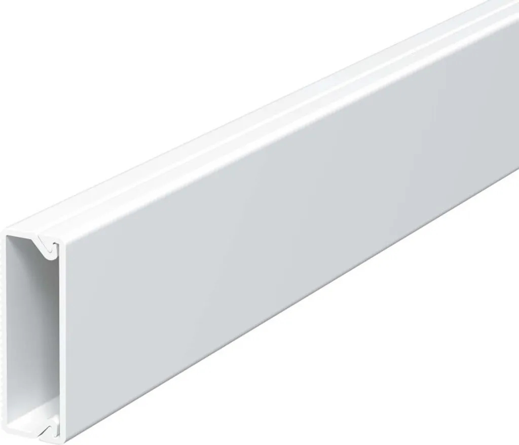 Conduit de câbles pour mur et plinthe Blanc 30x10mm 2m - Modèle 6150780