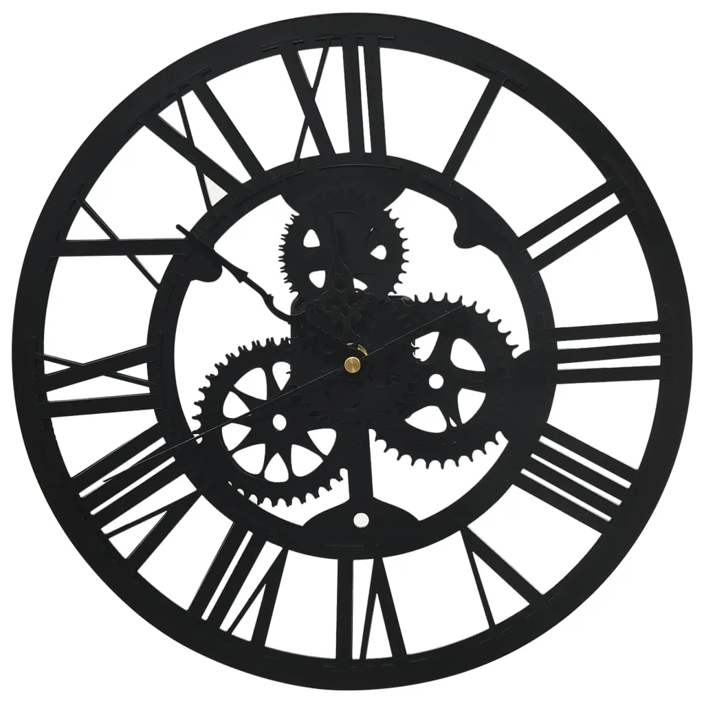 Orologio vidaXL 30cm Acrilico Nero | Valorizza i tuoi Ambienti