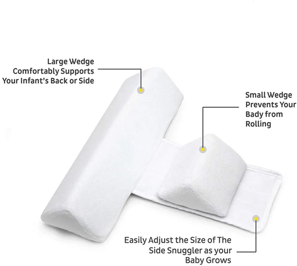 Cale-bébé ergonomique réglable anti-basculement avec housse lavable - 2