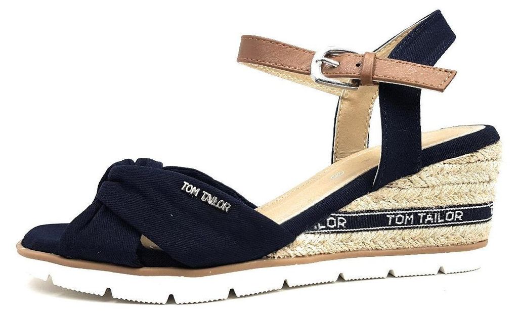 Scarpe da donna Tom Tailor, sandali, blu, casual Immagine del prodotto 
