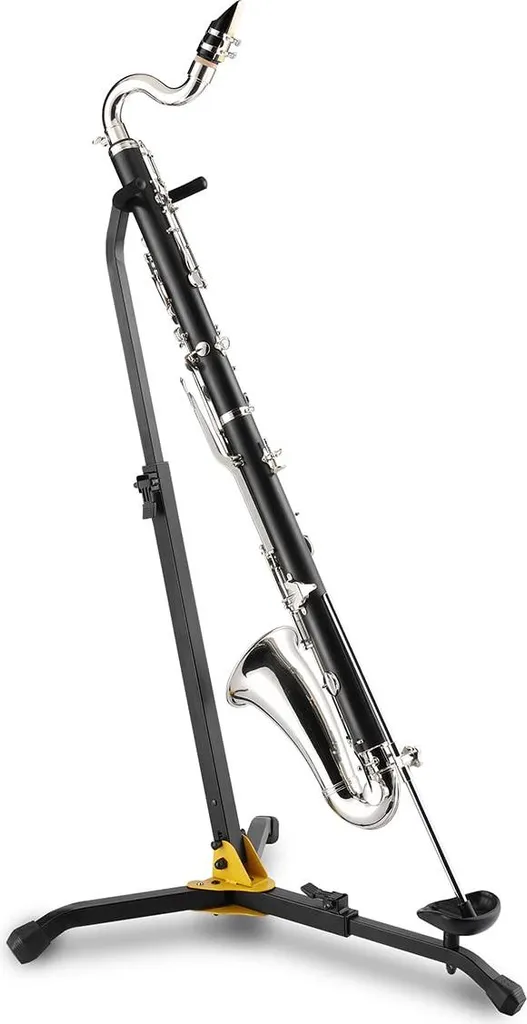 Support de Scène pour Clarinette Basse Hercules DS561B Pied Pliable - 5