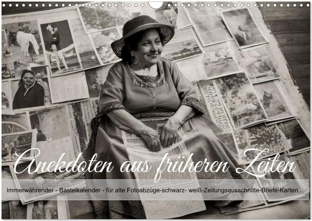 Anekdoten aus früheren Zeiten (Wandkalender 2026 DIN A3 quer), CALVENDO Monatskalender