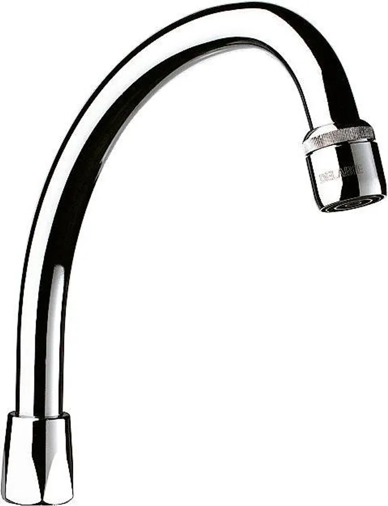 Col de cygne universel pour évier DELABIE L.150mm brise-jet réglable