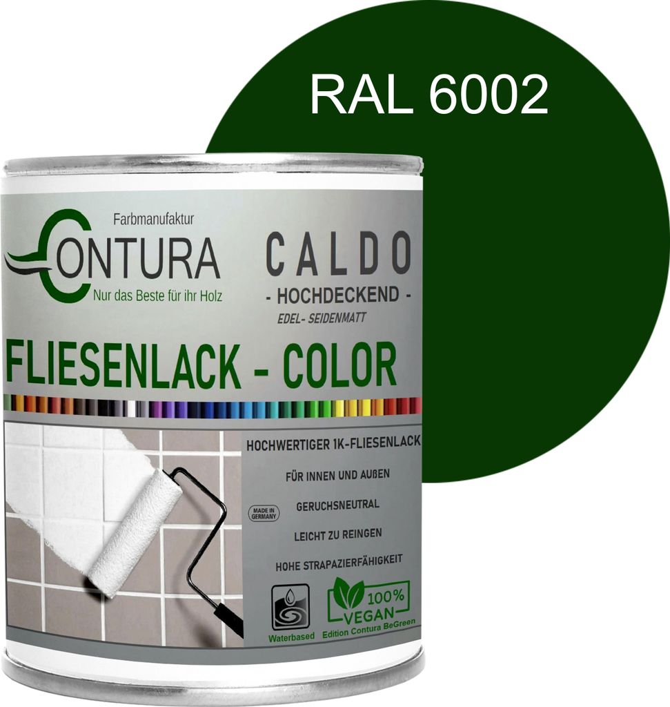 Fliesenlack 750ml. Fliesenfarbe 20 Farben Lack Fliesen Wand Produktbild 