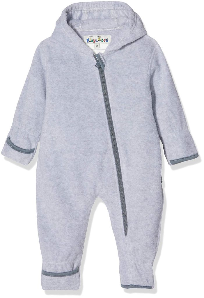 Playshoes tuta in pile screziata grigio/melange bambino Immagine del prodotto 