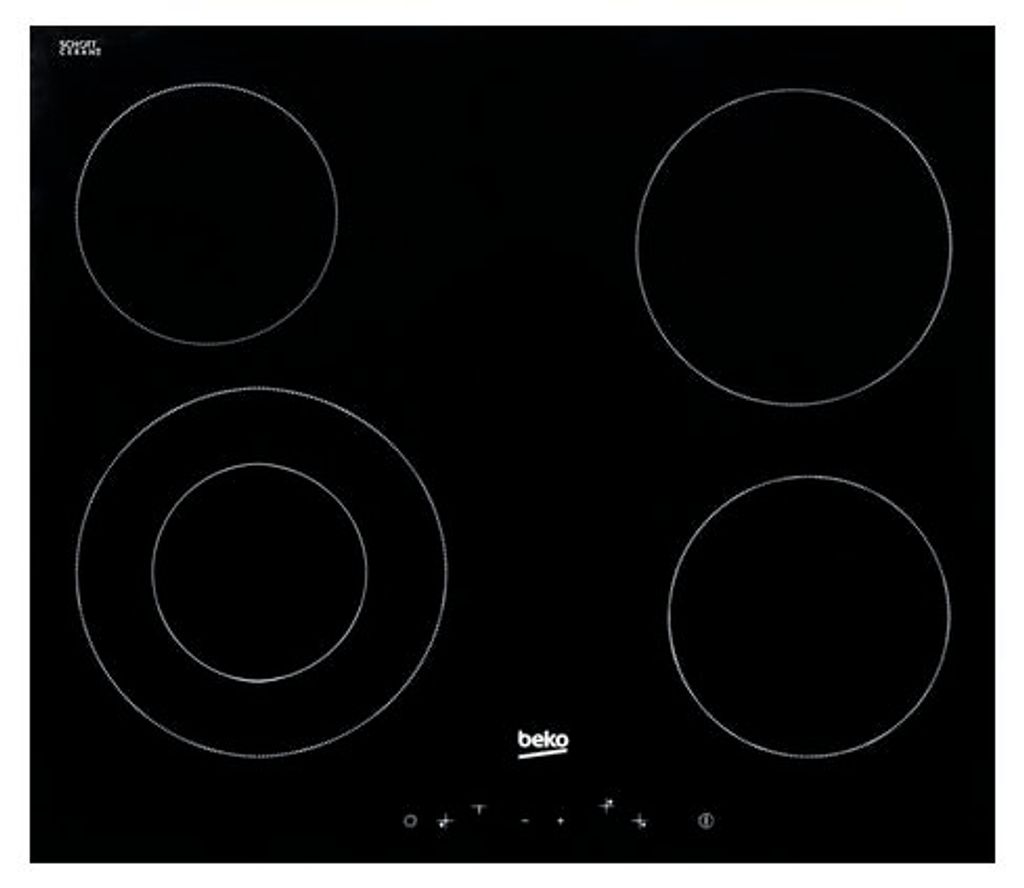 Beko HIC 64401 Table de cuisson électrique, vitrocéramique, Image du produit 