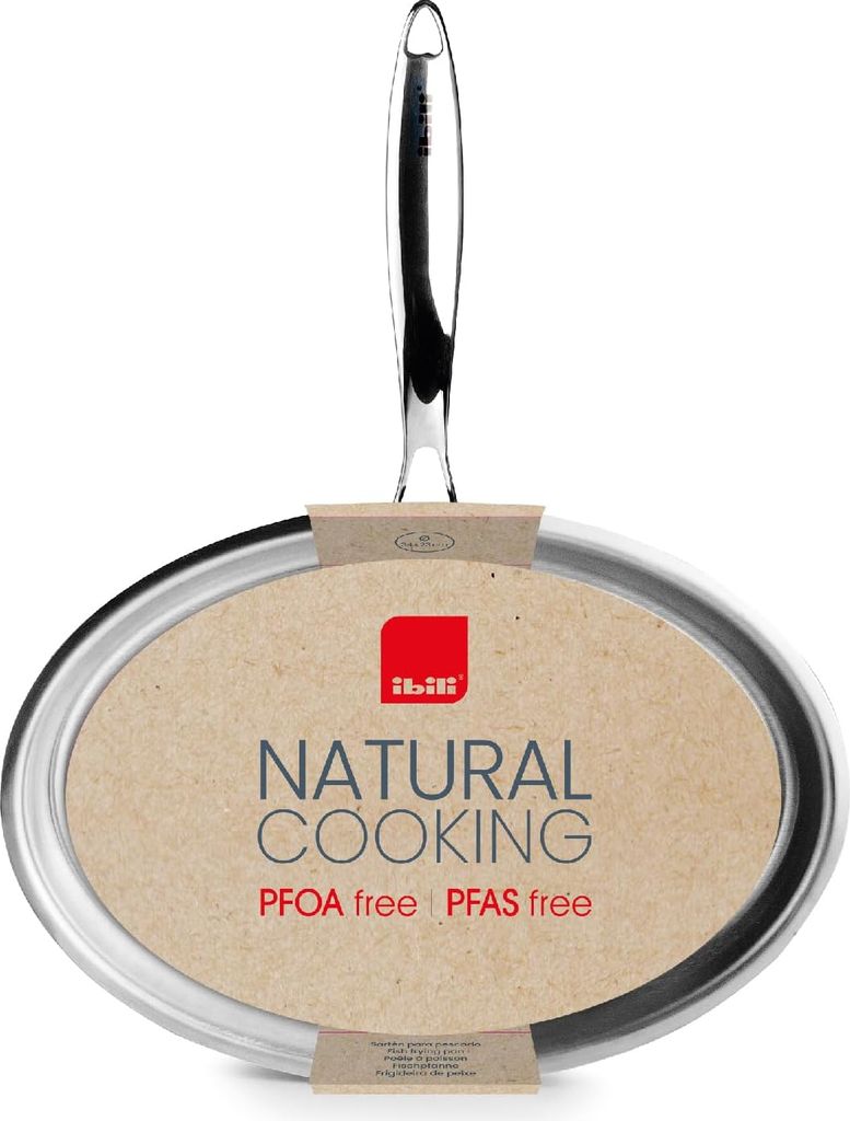 Ibili Triply Natural Bratpfanne Durchsichtig  Durchsichtig Produktbild 