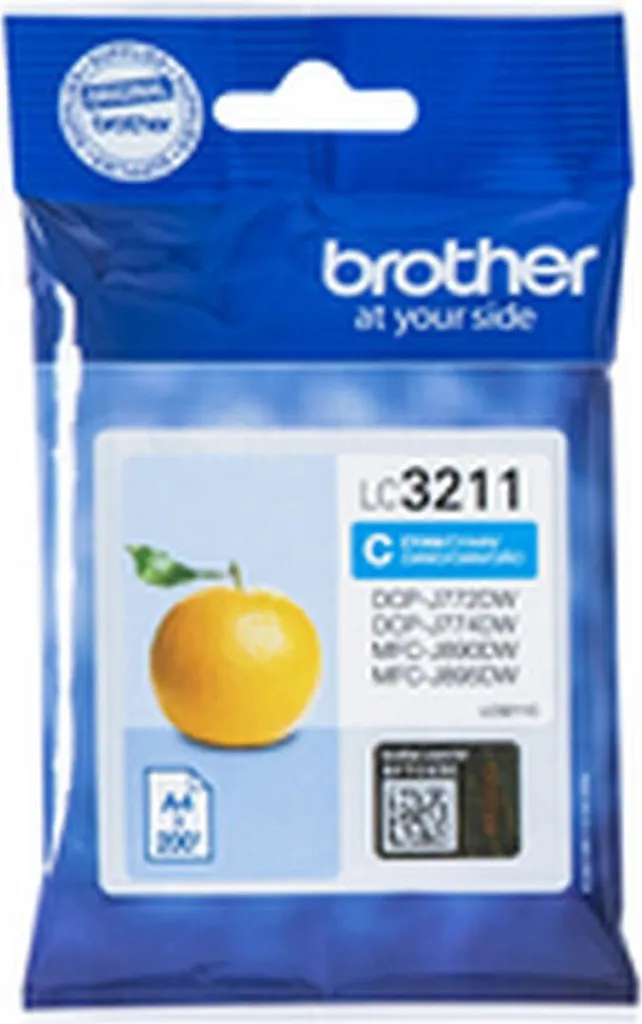 Encre LC3211C cyan compatible Brother pour éviter les impressions ternes
