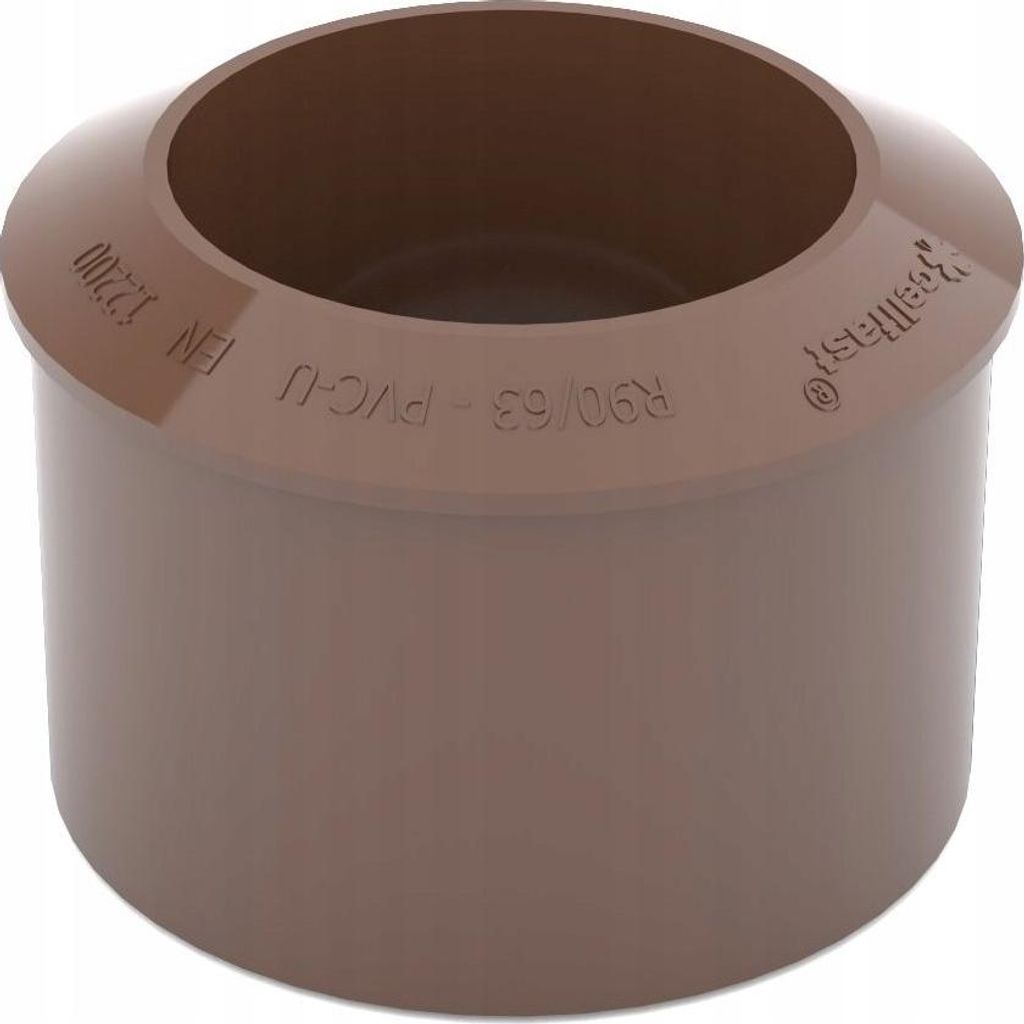 BRYZA Redukce svodu plastová Ø 110/90 mm, Hnědá RAL 8017 Obrázek produktu 