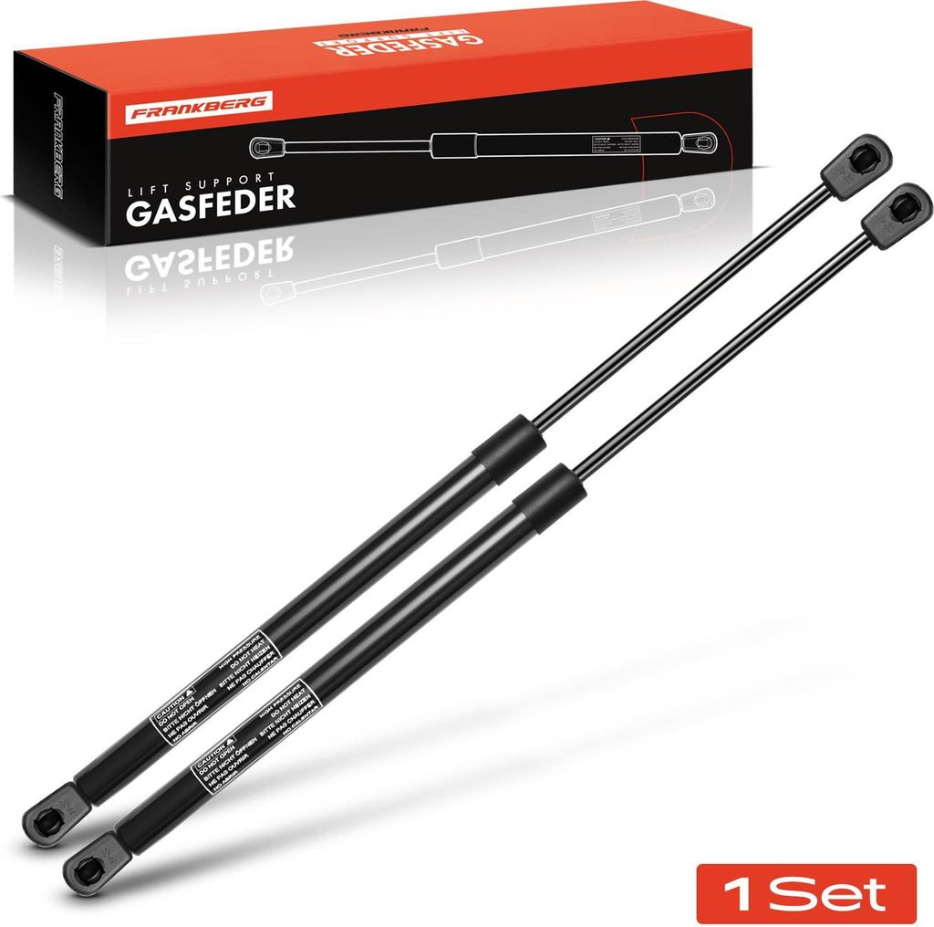 Frankberg 2x Gasfeder Dämpfer Heckklappe für Fiat Doblo Cargo 223 119 Kombi MPV 2001-2010