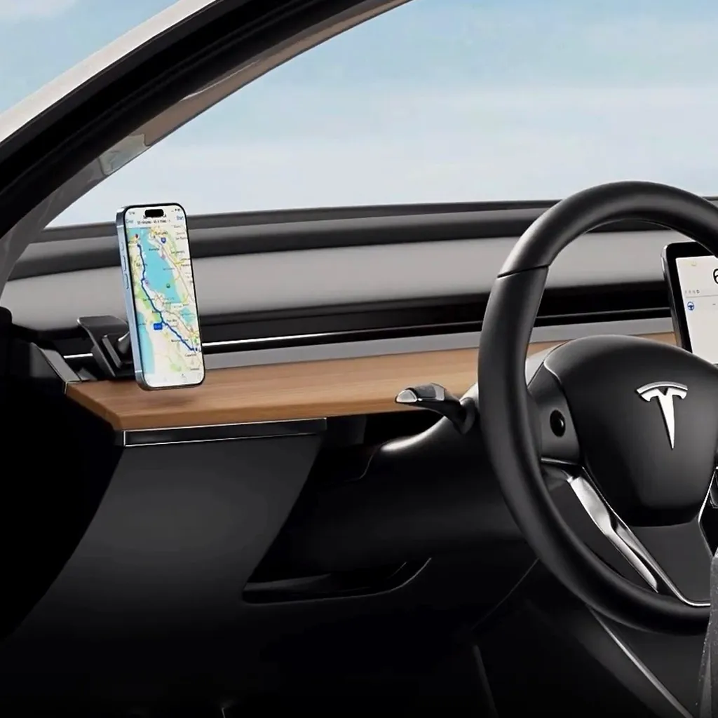 Support Smartphone Tesla Model 3 et Y Celly Ghost Super pour Navigation - 5