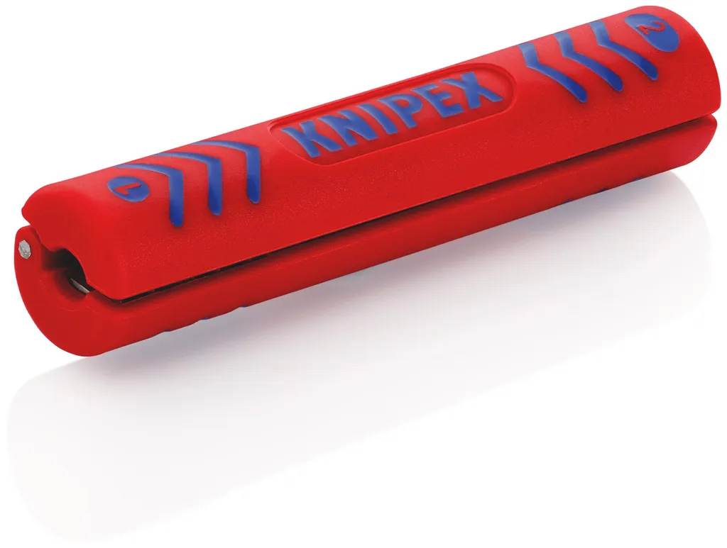 Pince à dénuder Knipex pour installation antenne et satellite rouge