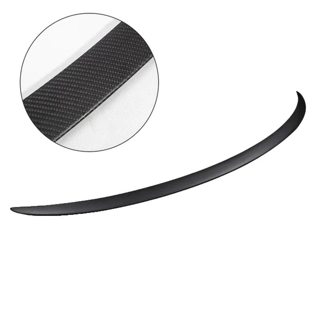 Aileron de coffre Tesla carbone : fini le look d'origine trop simple