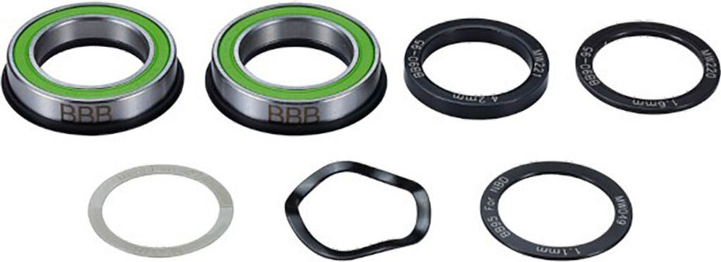 BBB Cycling BBB Tretlager BottomBear OD37 x 90 schwarz - leichtgängiges Press...
