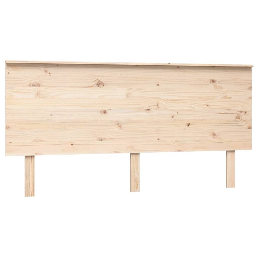 vidaXL Bett-Kopfteil 164x6x82,5 cm Massivholz Kiefer