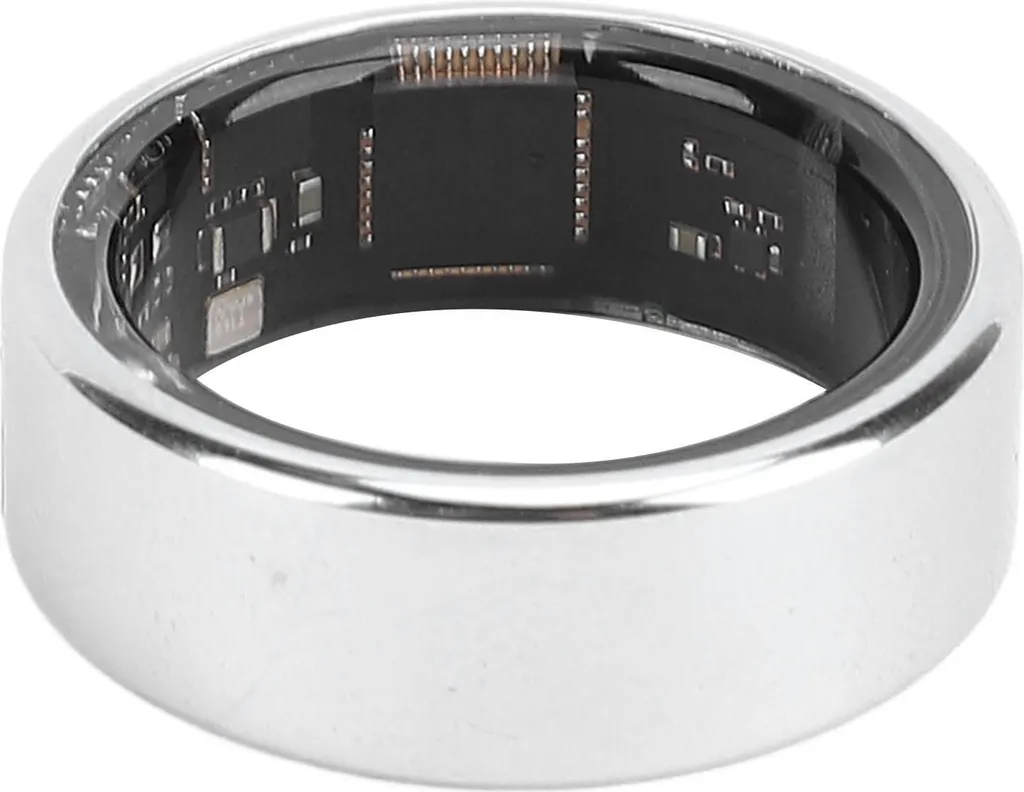 Bague sport tactile pour cyclisme et course à pied Argent Taille 9 - 6