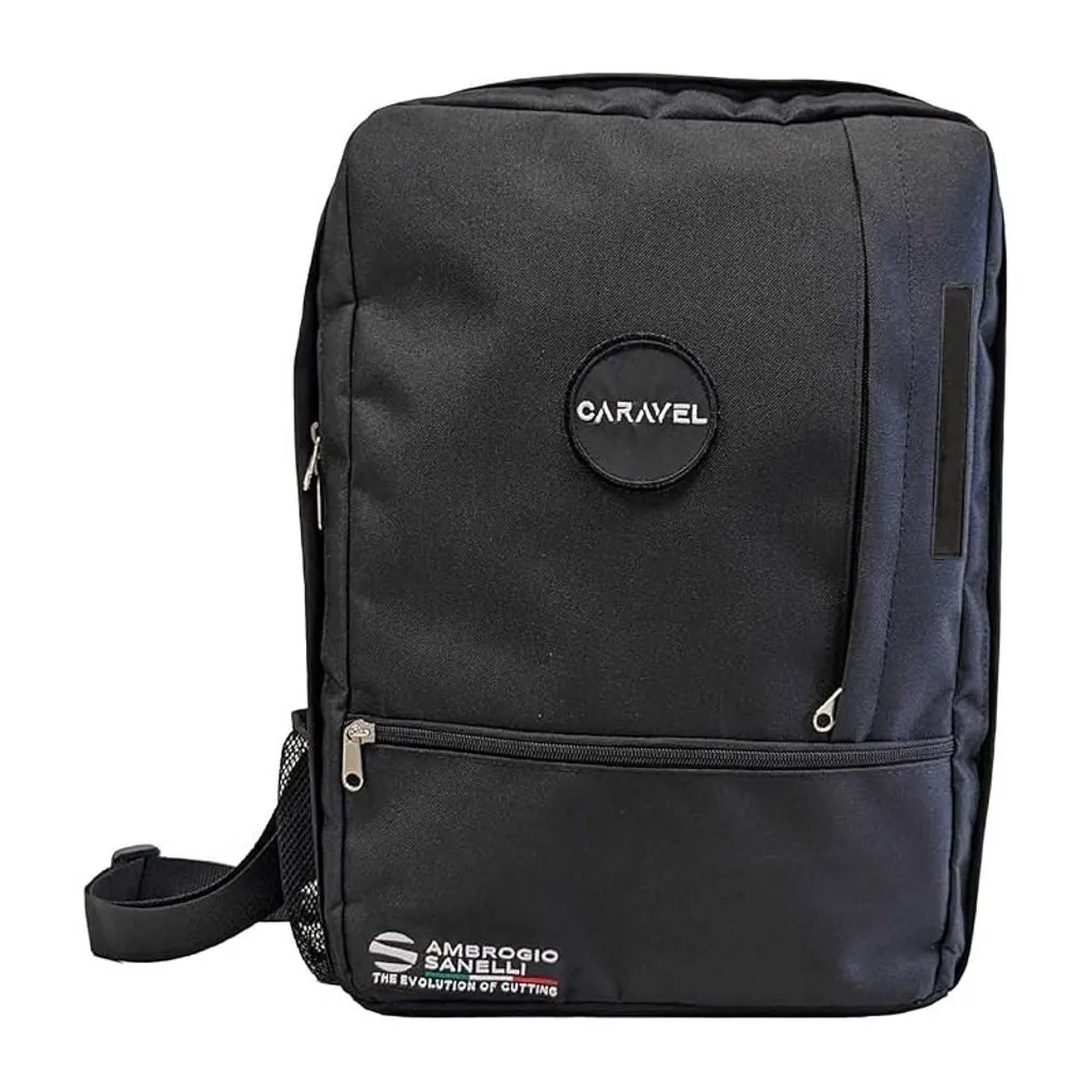 Sac à dos de cuisine Caravel 6 poches rembourrées pour couteaux de chef