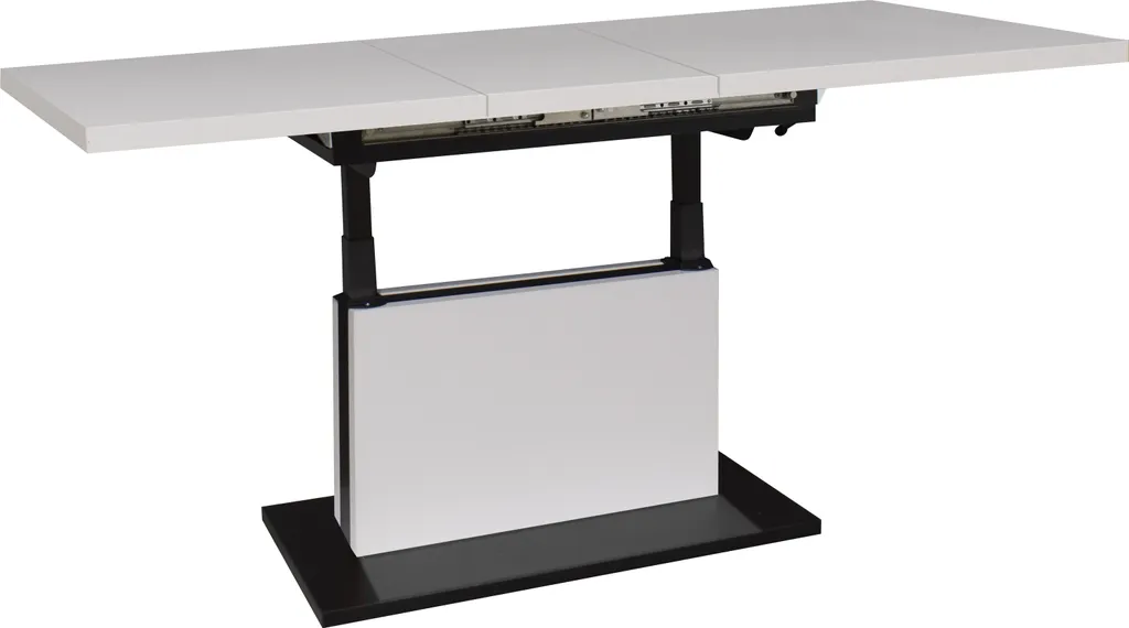 Table de salon transformable en table de repas Lift 120/160x60 cm