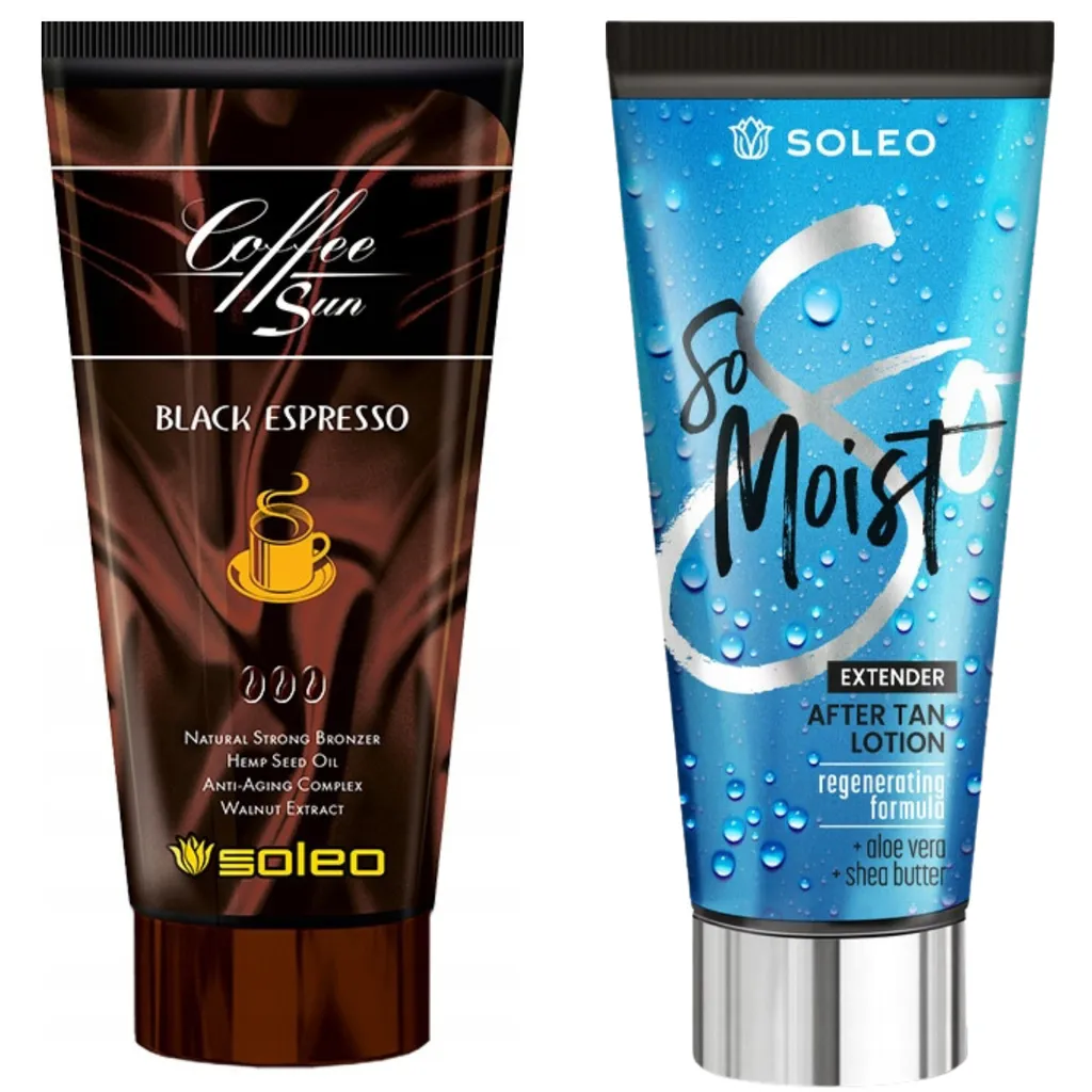 Pack Soleo Coffee Sun Black Espresso et So Moist Soin Après-Soleil 200ml