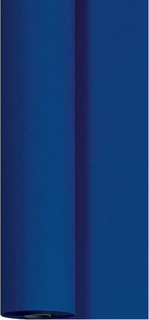 Nappe de table bleu foncé Dunicel 40 m pour mariages et grands banquets