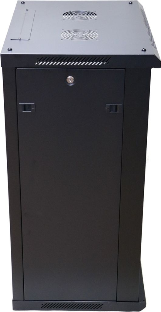 Extralink 18U 600x600 černá, racková, nástěnná skříň Obrázek produktu 4