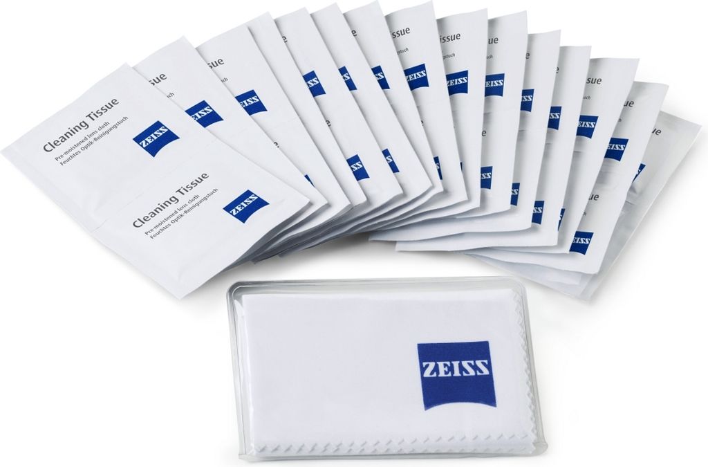 ZEISS feuchte Reinigungstücher Produktbild 