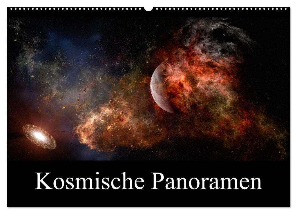Kosmische Panoramen (Wandkalender 2027 DIN A2 quer), CALVENDO Monatskalender
