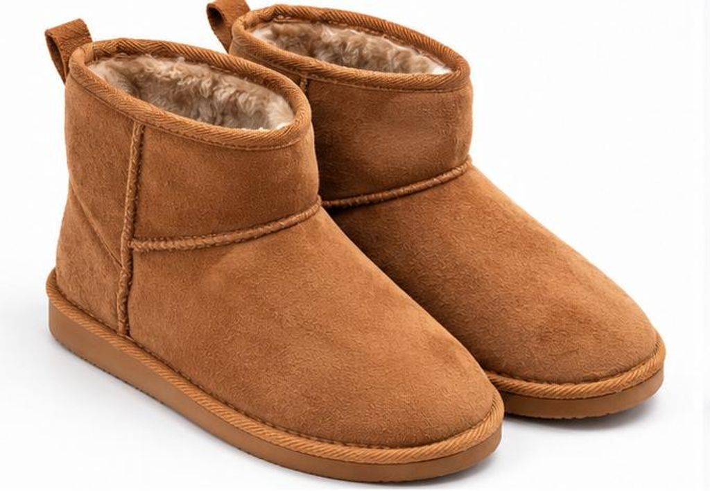 Damen Winterboots gefüttert – Warme Stiefeletten mit Produktbild 
