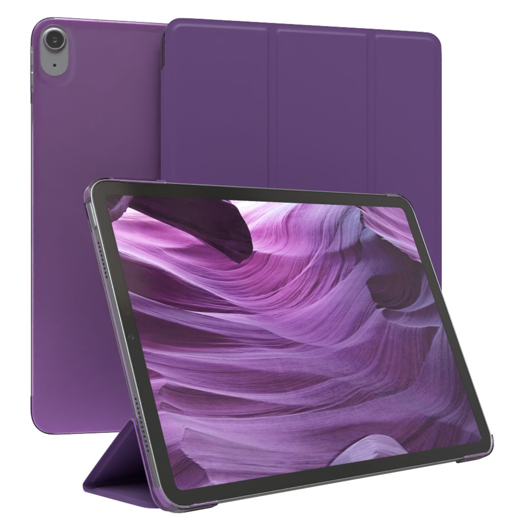 EAZY CASE Smartcase für Apple iPad Air 11 (2024) Tabletcase Bookcover Smart Flipcase magnetisch Lila