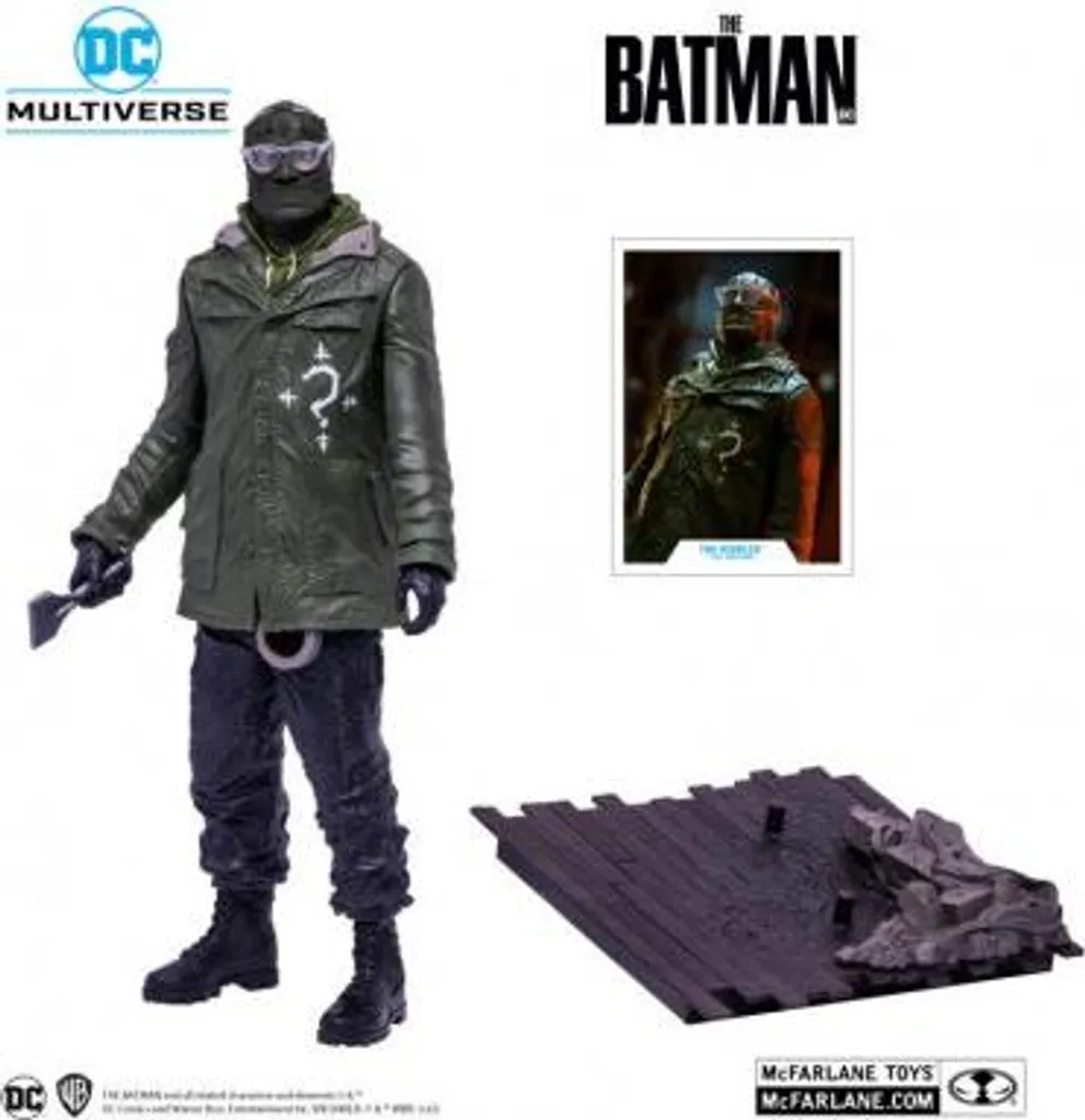 Figurine de Collection The Riddler Le Sphinx Batman McFarlane 30cm - 6