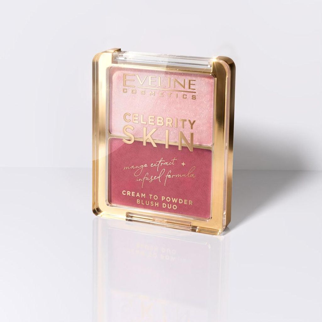 Eveline Cosmetics Celebrity – mattierendes, glänzendes Rouge, Farbton 01 soft harmony