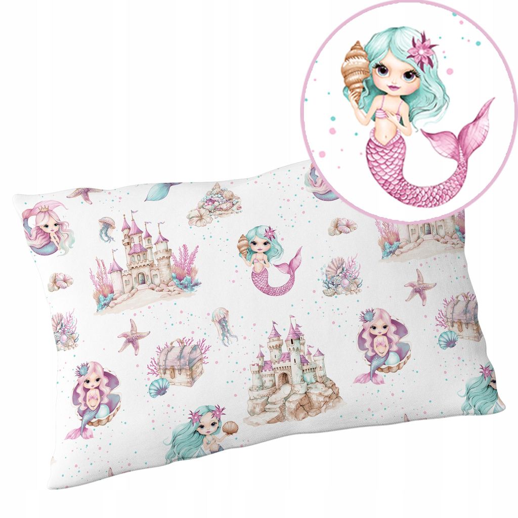 Kinder Kopfkissen 40x60 cm – Kleinkind Kissen – Antiallergisch – 100% Baumwolle