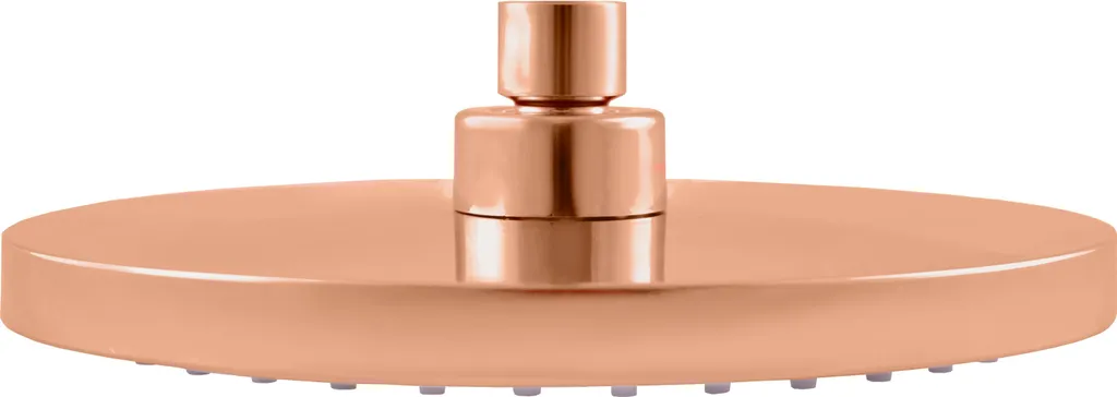 Pommeau de douche fixe design Or Rose brossé RAV Slezák pour salle de bain