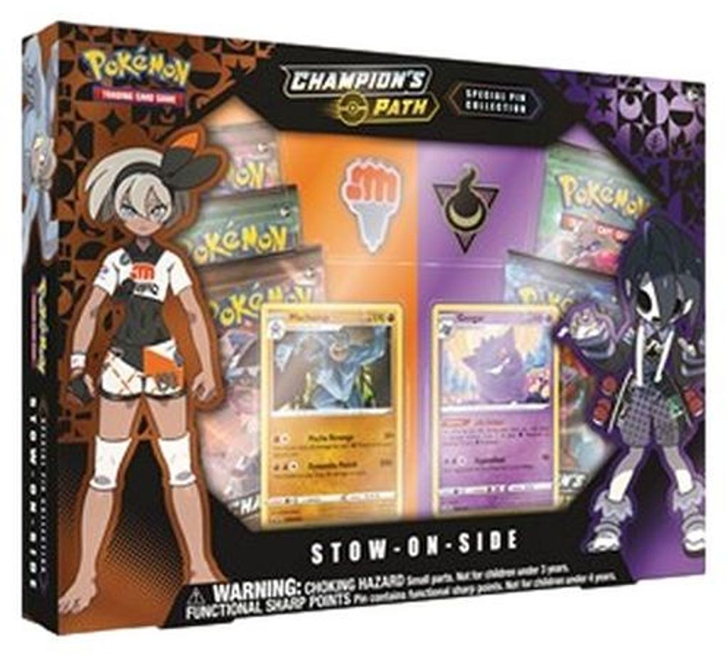 Pokemon Champion’s Path: Stow-on-Side Special Pin Collection Deutsch
