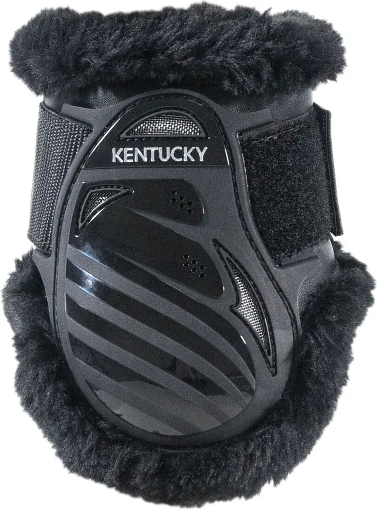 Stivali Fetlock Kentucky Young Horse Pelle Vegana Nero L - Gara FEI