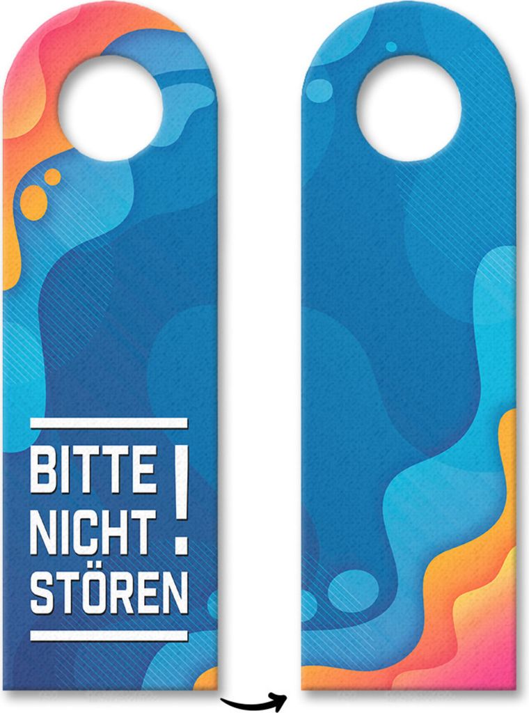 3x Bitte nicht stören! Türhänger Türanhänger Türschild Schild an der Türklinke