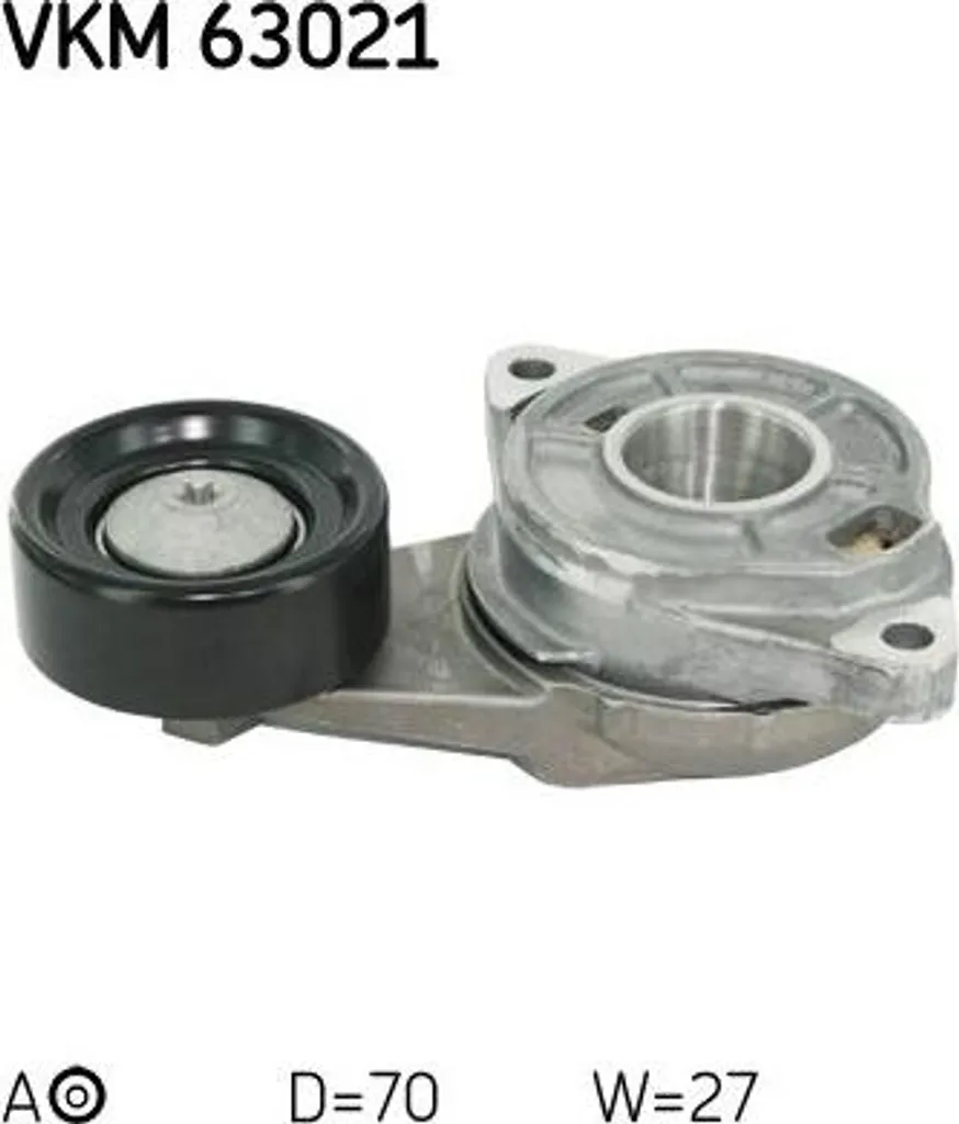 Rouleau Tendeur de Courroie pour Honda Jazz et Civic - Qualité SKF