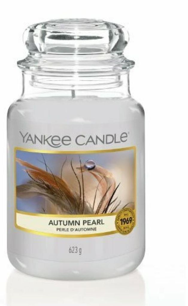 Candela Autumn Pearl in vaso di vetro, Glass, BIG JAR, Immagine del prodotto 