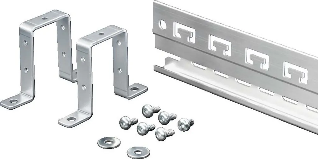 Rittal Rail pour Brides de Blindage CEM et Serre-câbles Large 2388000
