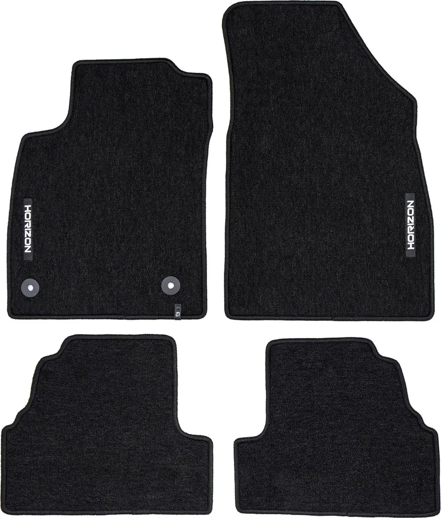 Offerta Set 4 Tappetini Chevrolet Trax 2012-19 Moquette Velluto Nero