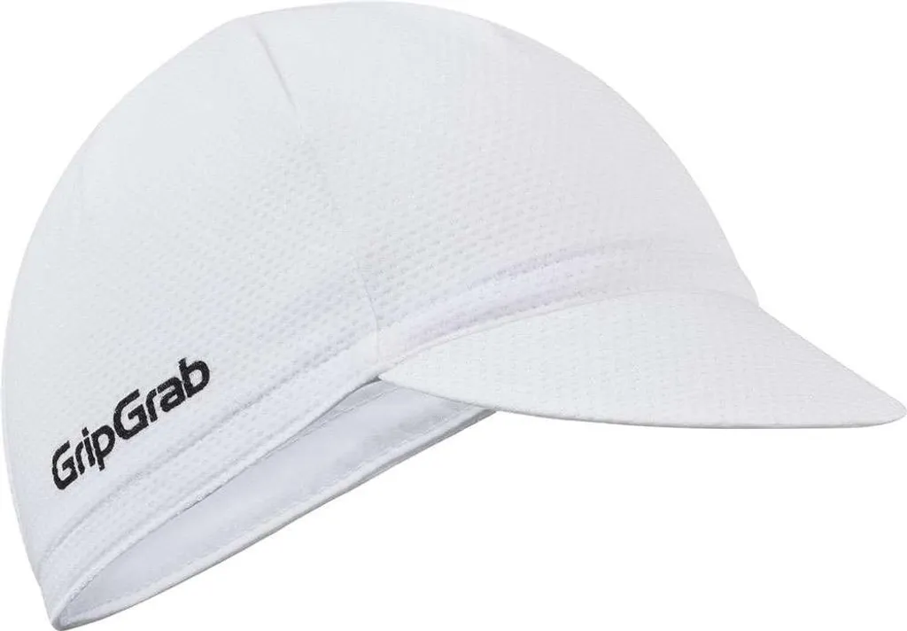 Casquette Sous Casque Vélo été GripGrab Blanc M-L Protection Solaire