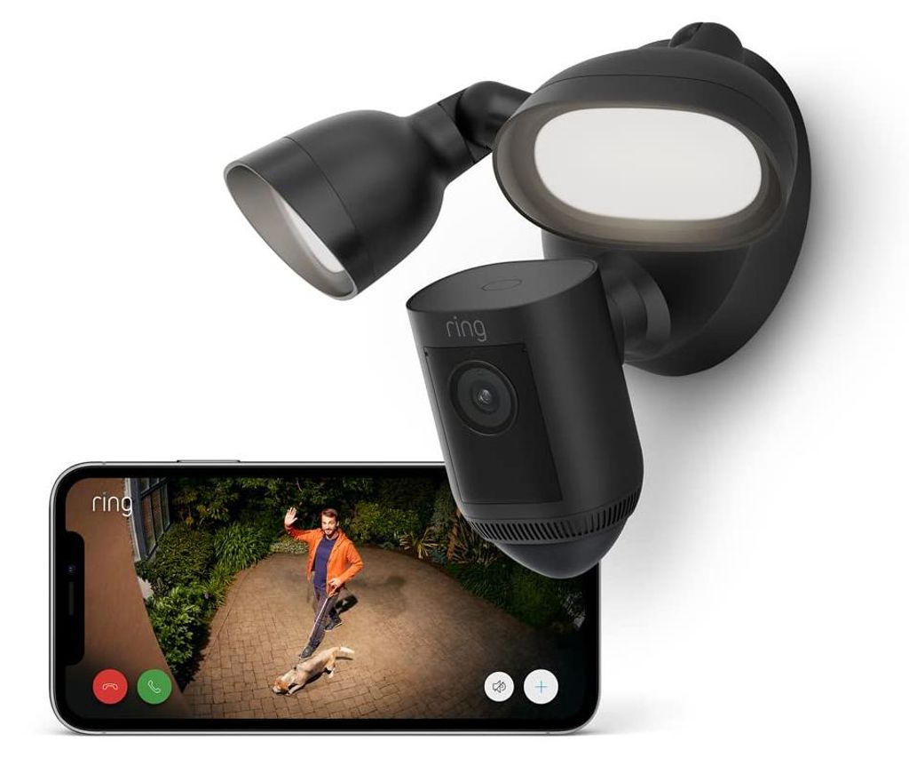 Ring Flutlichtkamera Pro Kabel (Floodlight Cam Wired Pro) | Produktbild 